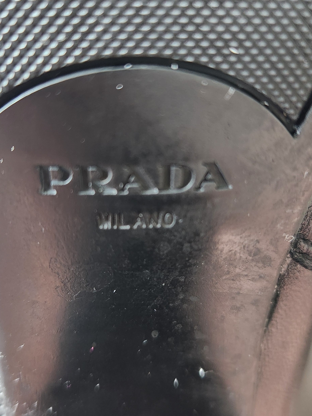 Prada Black Over-the-Knee Leather Boots - Picture 4 of 5